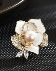 Cài Áo Rose Blossom