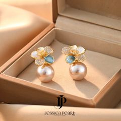 Hoa Tai Nữ Kya Jewel Floral Elegance