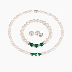 Set Ngọc Trai Nữ Kya Jewel Sweet Agate