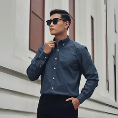 Áo Sơ Mi Nam Thái Tuấn Tay Dài 1C725K