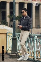 Áo Sơ Mi Nam Thái Tuấn Tay Dài 1C729K