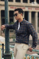 Áo Sơ Mi Nam Thái Tuấn Tay Dài 1C729K
