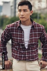 Áo Sơ Mi Nam Thái Tuấn Tay Dài 1C730K