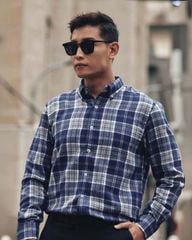 Áo Sơ Mi Nam Thái Tuấn Tay Dài 1C734K