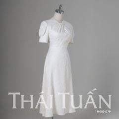 Đầm Nữ Thái Tuấn Gấm Ngọc Tuyết Dáng Chữ A 1M080079