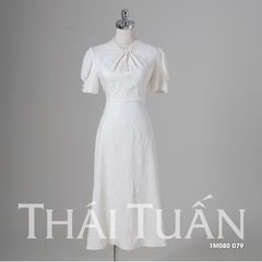 Đầm Nữ Thái Tuấn Gấm Ngọc Tuyết Dáng Chữ A 1M080079