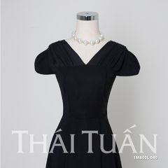 Đầm Nữ Thái Tuấn Dáng Dài Xếp Vai 1M083L040