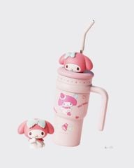 Bình Nước Giữ Nhiệt 700ml In Hình Melody