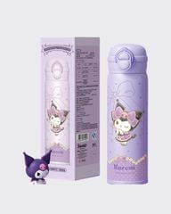 Bình Nước Giữ Nhiệt 500ml In Hình Kuromi