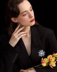 Cài Áo Blue Sonata