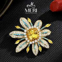 Cài Áo Nữ MERI Floral Sunshine
