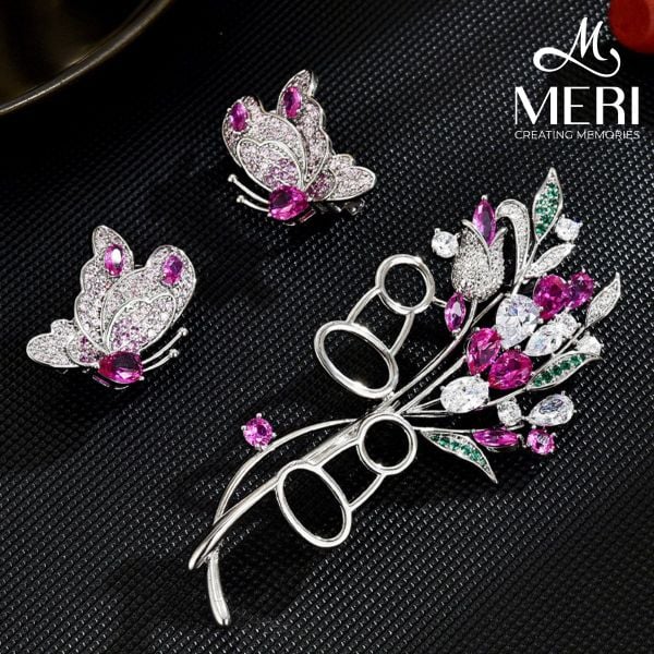 Cài Áo Nữ MERI Butterfly Flutter