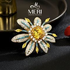 Cài Áo Nữ MERI Floral Sunshine