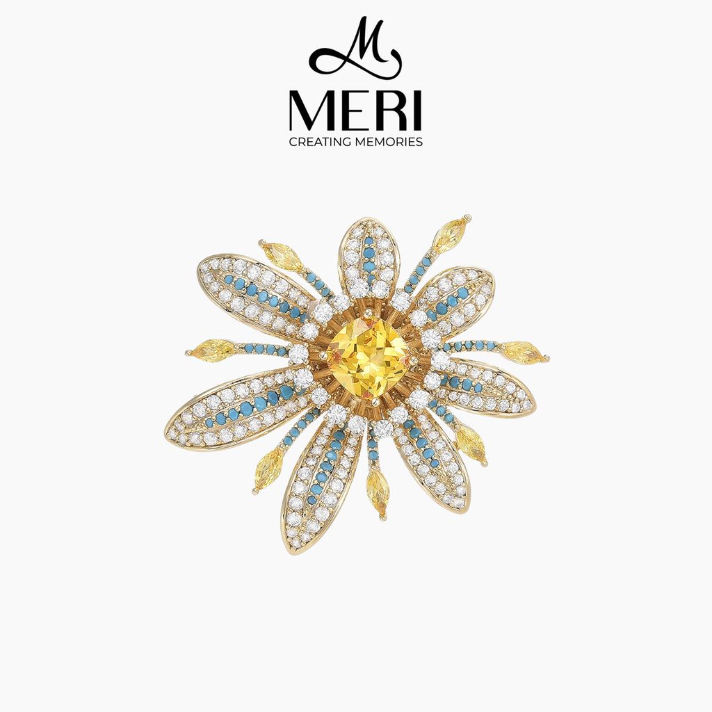 Cài Áo Nữ MERI Floral Sunshine