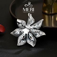 Cài Áo Nữ MERI Blue Blossom