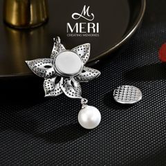 Cài Áo Nữ MERI Emerald Bloom