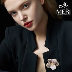 Cài Áo Nữ MERI Purple Narcissus
