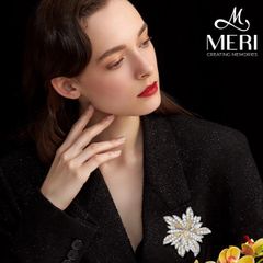 Cài Áo Nữ MERI Leaf Crevice