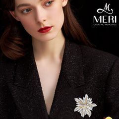 Cài Áo Nữ MERI Leaf Crevice