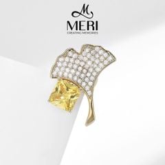 Cài Áo Nữ MERI Golden Ginkgo