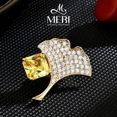 Cài Áo Nữ MERI Golden Ginkgo