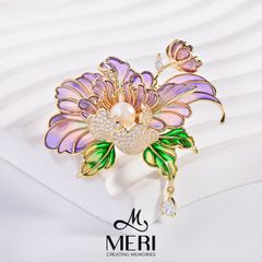 Cài Áo Nữ MERI Graceful Peony