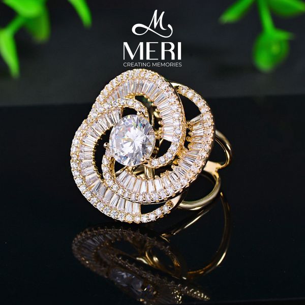 Cài Khăn Nữ MERI Sparkling Spiral