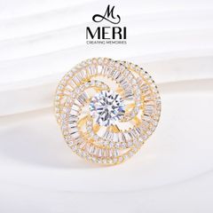 Cài Khăn Nữ MERI Sparkling Spiral