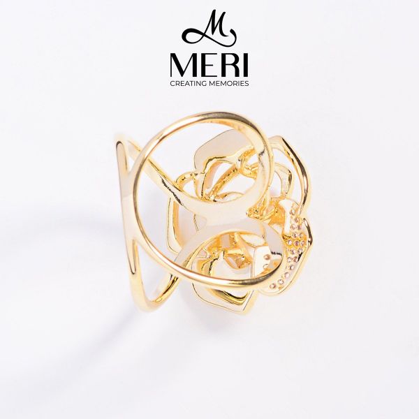 Cài Khăn Nữ MERI Rose Pearl