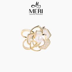Cài Khăn Nữ MERI Rose Pearl