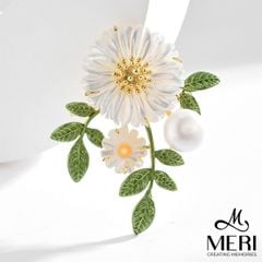 Cài Áo Nữ MERI Radiant Daisy