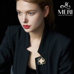 Cài Áo Nữ MERI Pearl Bouquet