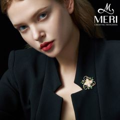 Cài Áo Nữ MERI Pearl Bouquet
