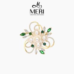Cài Áo Nữ MERI Pearl Bouquet