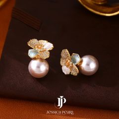 Hoa Tai Nữ Kya Jewel Floral Elegance