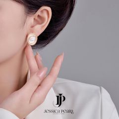 Hoa Tai Nữ Kya Jewel Swirl Pearl