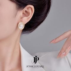 Hoa Tai Nữ Kya Jewel Swirl Pearl