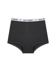 Bộ Đồ Lót Miley Lingerie Áo Cotton Có Gọng Đệm Vừa Nâng Ngực Lưng Logo Và Quần Boxer Đồng Bộ