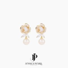 Hoa Tai Nữ Kya Jewel Graceful Rose