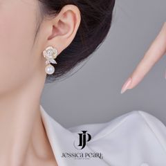 Hoa Tai Nữ Kya Jewel Graceful Rose