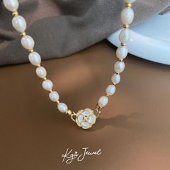 Dây chuyền Nữ KYA JEWEL Rose Pearl