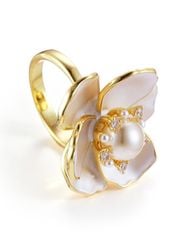 Nhẫn Camellia Bloom