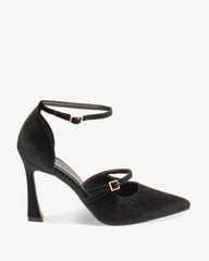 Giày Nữ Primadonna Collection Women Shoes Open Shank Velvet Nero