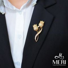 Cài Áo Nữ Meri Blossom Elegance