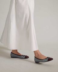 Giày Búp Bê Georgia Tweed