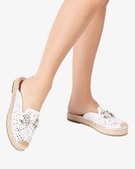 Giày Mules Nữ Đế Cói 254930500RFBIAN