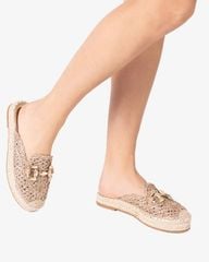 Giày Mules Nữ Đế Cói 254930500RFTAUP
