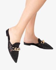 Giày Mules Nữ 254971501RFNERO