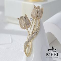 Cài Áo Nữ Meri Blossom Elegance