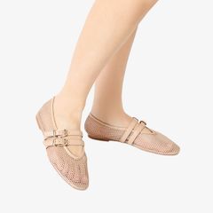 Giày Búp Bê Nữ 25D539902TSBEIG